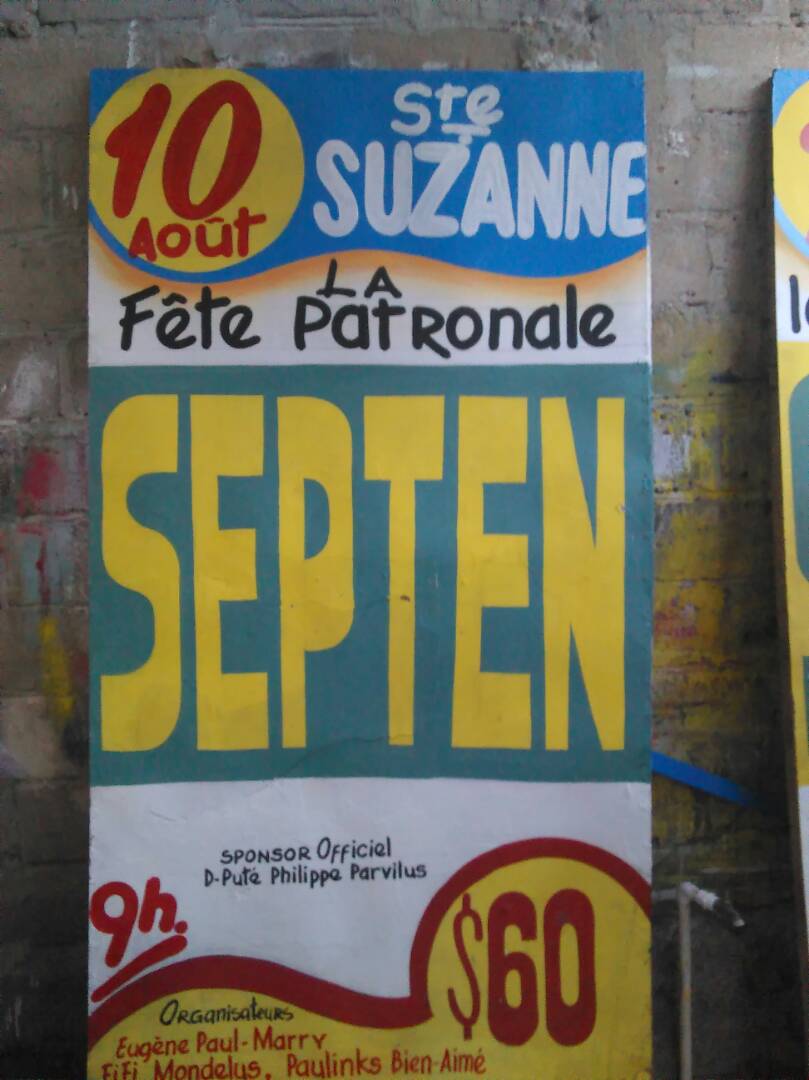 RomainTizo's tweet photo. 10Août nenpot kotew ye,Se Ste Suzanne np tann ou,vin fete ak Suzanne epwi ak pi Gwo jazz peyia Septen!
Wadimpatdiwsa https://t.co/5RCY521SlZ