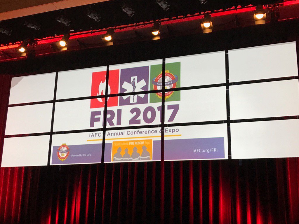 SPFPDFireChief's tweet photo. I heard #flatRich was in the building and ready for the @IAFC week #FRI2017 https://t.co/hwAkonunp6
