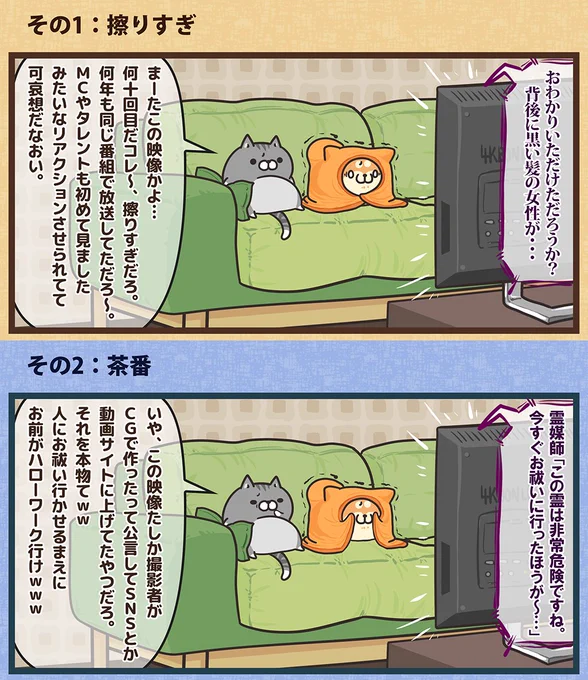 心霊映像あるある（ひねくれ者視点） 