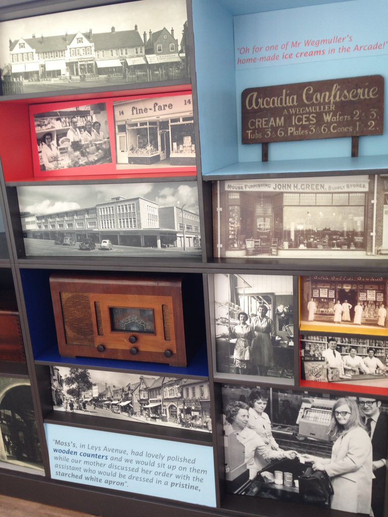 GC_Collection's tweet photo. Our special exhibition, 'Shopping in @LetchworthGC' is open Thurs to Saturday 11-4 in The Arcade. Lots to see, hear, smell &amp; reminisce over! https://t.co/H4JQD9vJFT