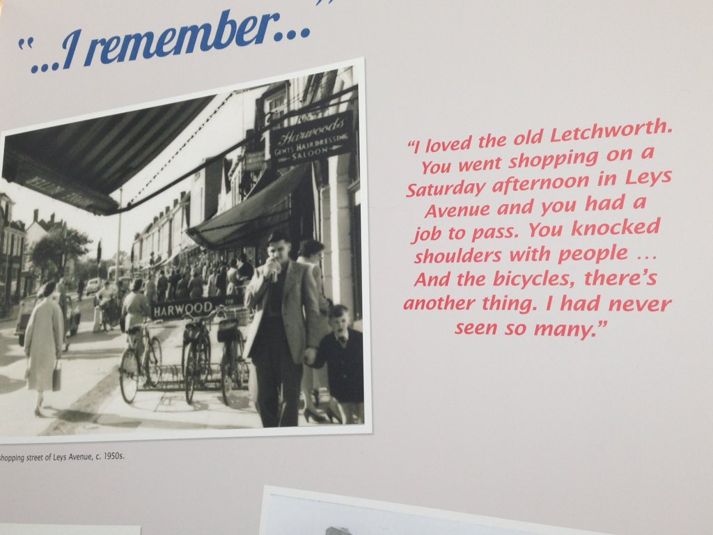 GC_Collection's tweet photo. Our special exhibition, 'Shopping in @LetchworthGC' is open Thurs to Saturday 11-4 in The Arcade. Lots to see, hear, smell &amp; reminisce over! https://t.co/H4JQD9vJFT