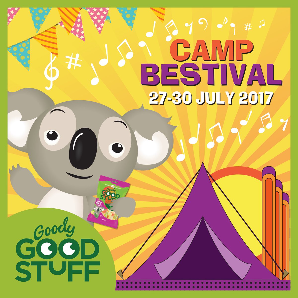 Koala will be camping this weekend. What will you be doing?