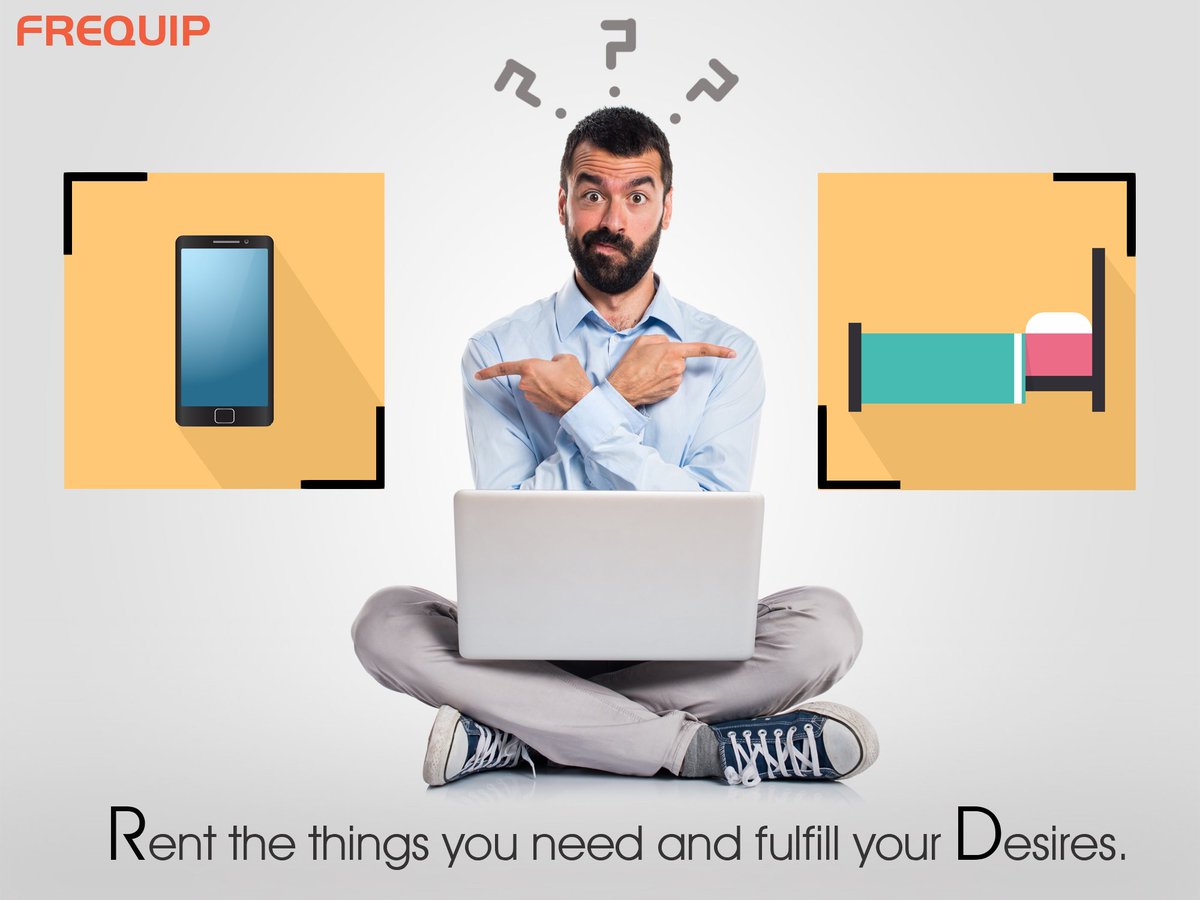 FrequipRentals's tweet photo. No more sacrifices. Now simply #rent your #furniture and use your money to buy your dream phone. #Frequip #savemoney https://t.co/3URUgzbvfW