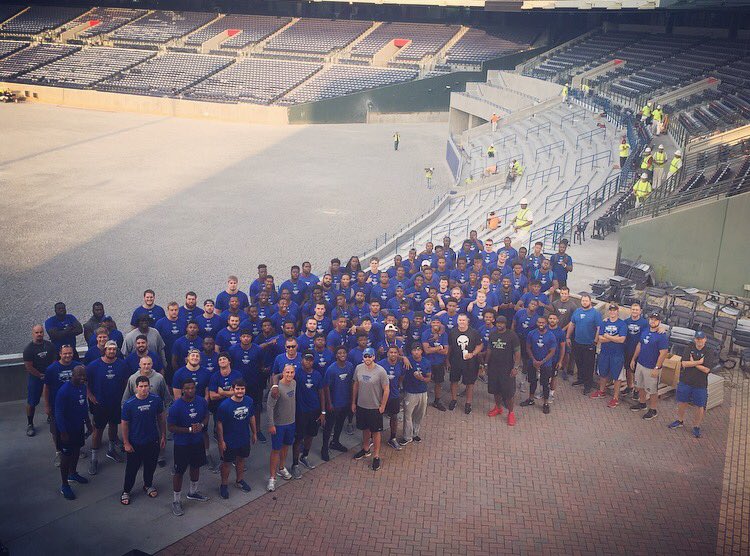GeorgiaStateFB's tweet photo. #ProjectGiveBack | 3️⃣5️⃣ Days 

📍@GSUStadium https://t.co/ma0tfIEZBO