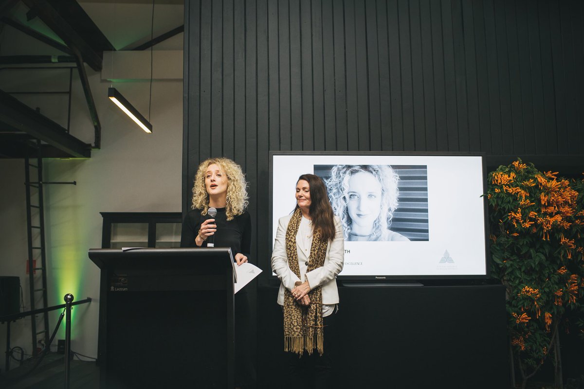 SPURperth's tweet photo. Our very own Rosie was awarded the @AILA_WA Grad Award of Excellence this past weekend! Thanks AILA for a great night #AILAfresh https://t.co/tYSyaSfXQD