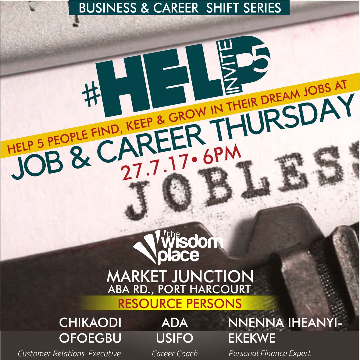 thecompasshq's tweet photo. A large number of young Nigerians are simply unemployable. #Help5 people in #Portharcourt come out of that statistic share this ad. https://t.co/XzSZ78SDwe