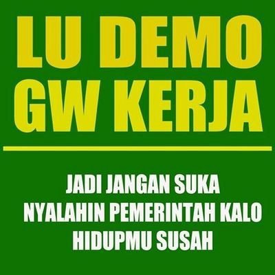 dididoni75's tweet photo. #IkutAksiBelaIslam287 ga ada gunanya!!!! https://t.co/rzrkNRFU55