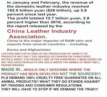 axhaer's tweet photo. .#shoe factories at the citadel of #dogtrade in #china? investigator of CLW detained 2missing
#workersprotection ?!
▶https://t.co/9ziFDp6li6 https://t.co/eVE15JJ2Nj