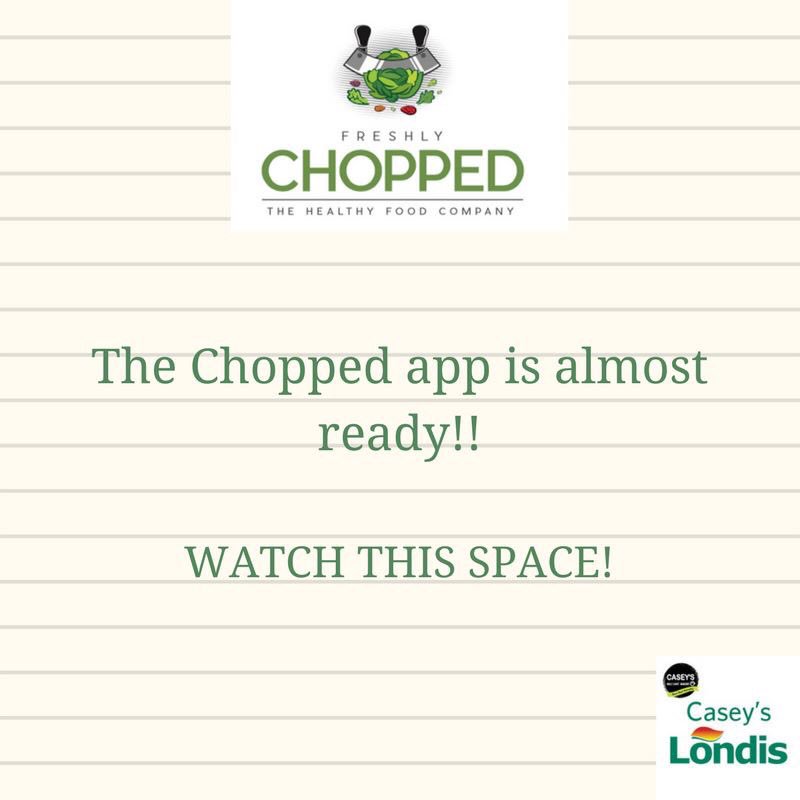 CaseysGroup's tweet image. Get ready for salad on a new level #Chopped #FreshlyChopped #ChoppedApp @ChoppedIRL