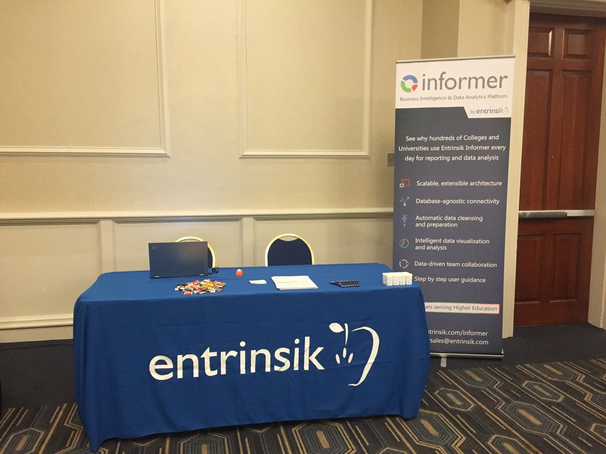 NERDUG's tweet image. Attendees happy to see latest from @Entrinsik at #NERDug2017. Thanks for your support!