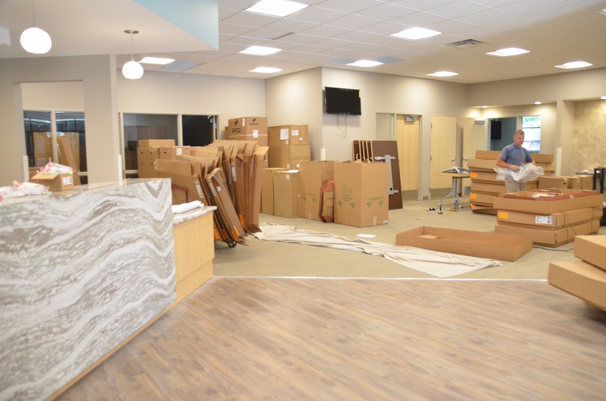 LRNMasonCounty's tweet photo. We are getting furniture in! One step closer to opening soon! #GiveWhereYouLive #LRN #MasonCounty #OpeningSoon https://t.co/lp63oZb0VL