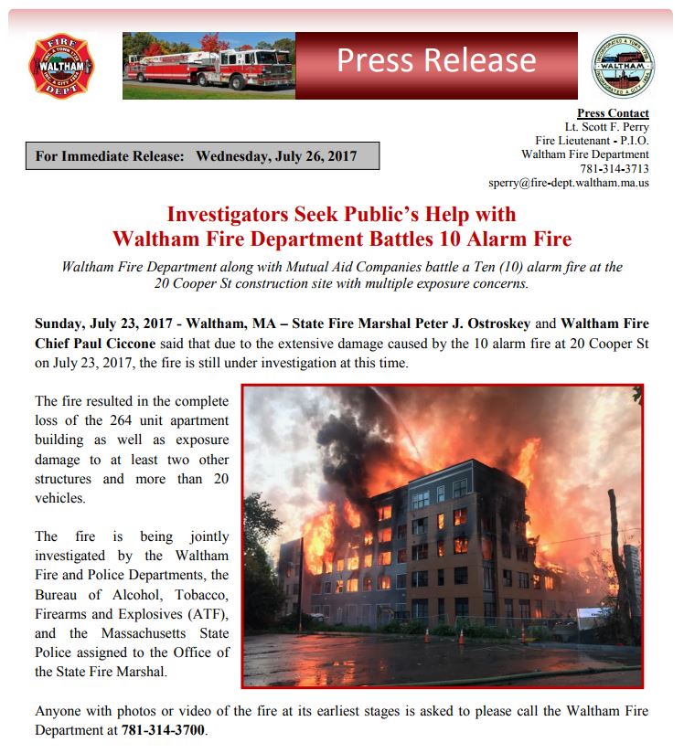 CityofWaltham tweet picture