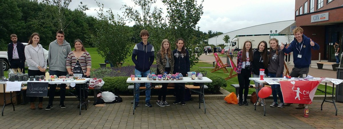 FIRSTlifeskills's tweet photo. @NTynesideVODA #NCS teams with their #SocEnts @CobaltPark. Well done @AliceH_FIRST and @Josie_Robbinson for excellent #enterprise workshops! https://t.co/hwkUrIm9Co