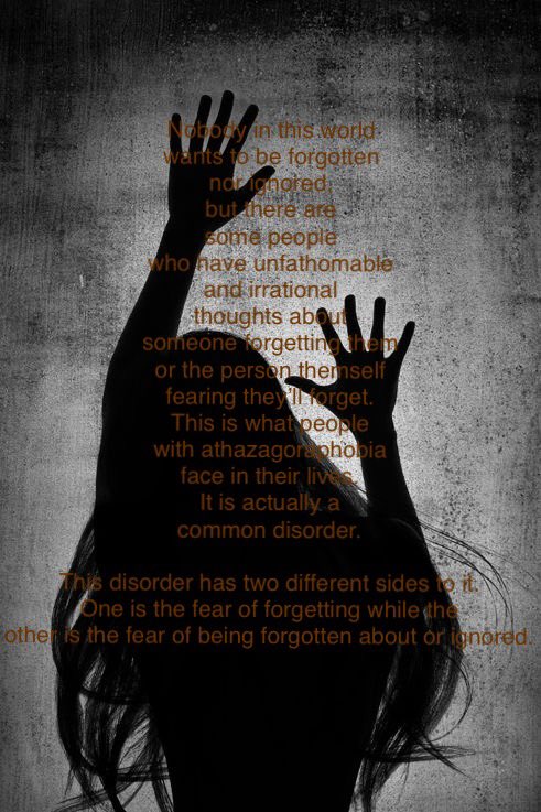 HelpOurFamilySA's tweet image. Athazagoraphobia is the fear of being forgotten or ignored by someone who you strongly care about. 😯