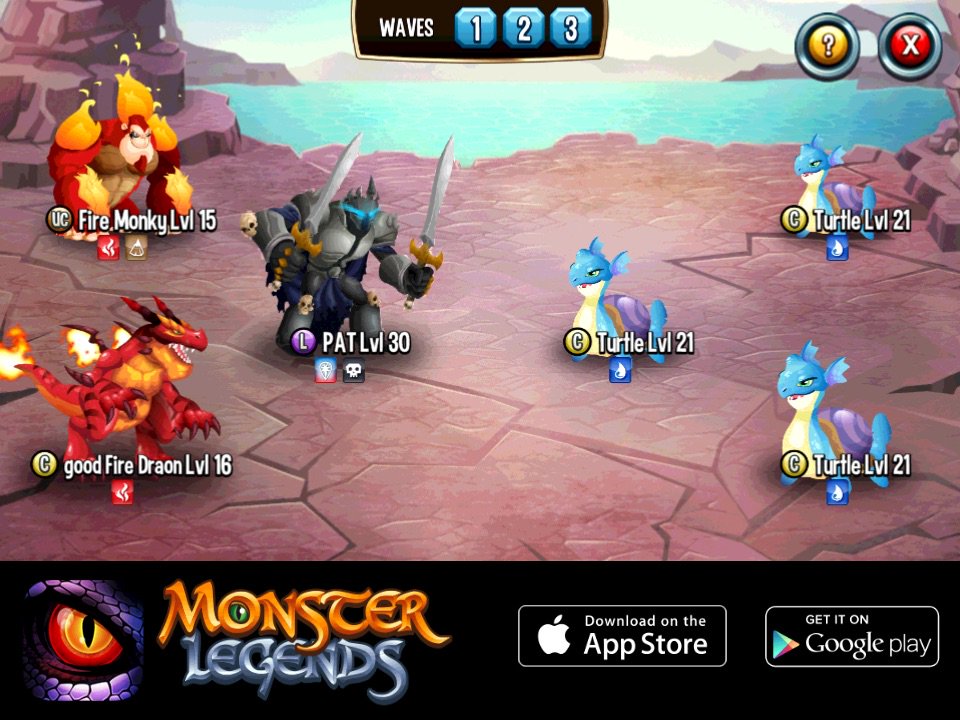 gasaka's tweet photo. I'm performing a counterattack at Monster Legends! Join the game now too!  https://t.co/jNfaFZqXOl https://t.co/Lwcj6Hvxr1