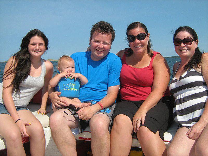 PEICorey's tweet photo. and my #TBT 2012: heading to 1,000 ft parasailing over @StanleyBridgePE @northcapedrive with Taylor, Autumn &amp; Jayne #PEI https://t.co/Au2CwoLnpr