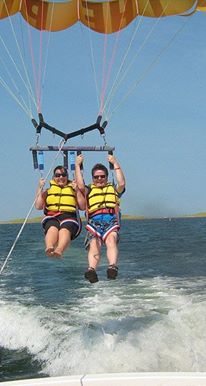 PEICorey's tweet photo. and my #TBT 2012: heading to 1,000 ft parasailing over @StanleyBridgePE @northcapedrive with Taylor, Autumn &amp; Jayne #PEI https://t.co/Au2CwoLnpr