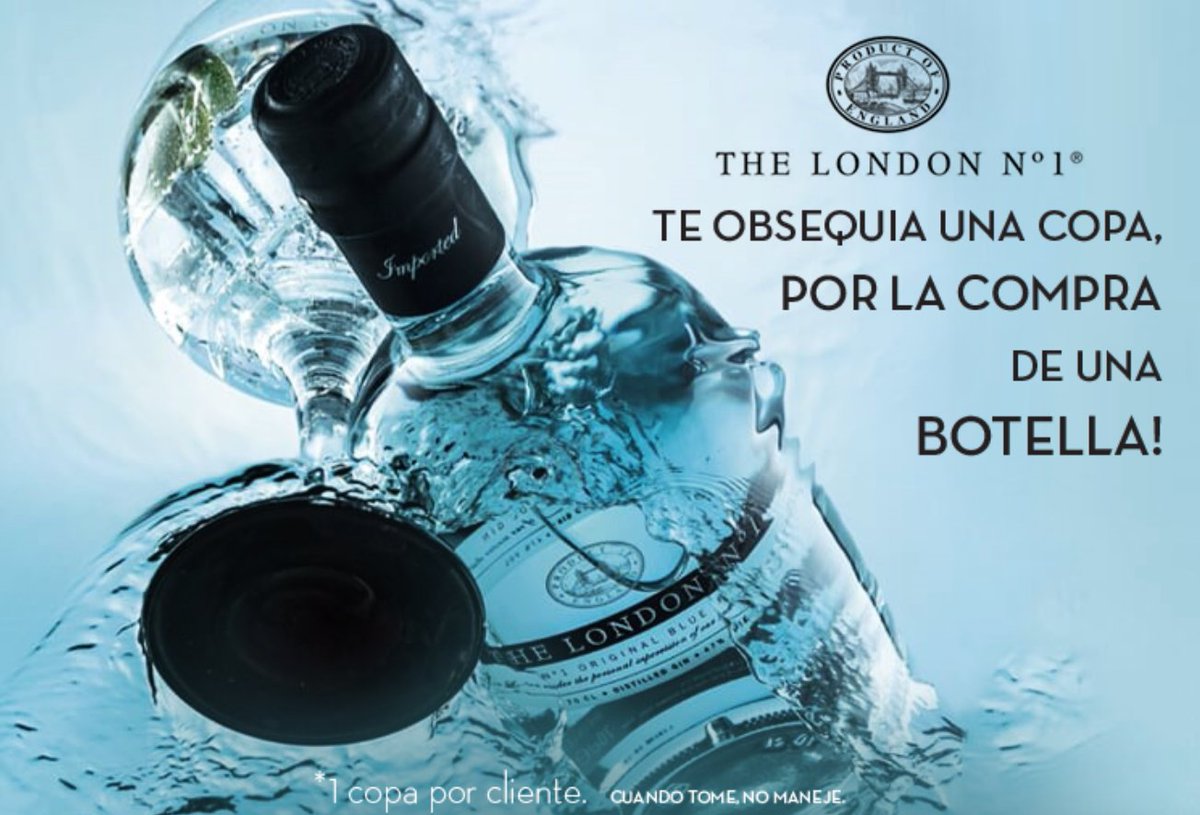 The one and only #londonno1 gin te regala la copa para tu #gin #bluegin