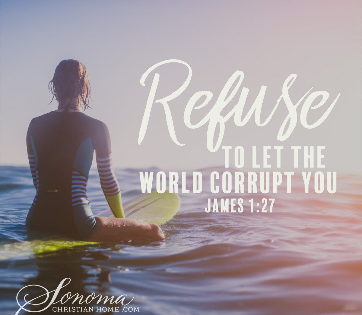 SonomaChristian's tweet photo. Pure religion in the sight of God means caring for orphans &amp; widows in their distress &amp; refusing to let the world corrupt you. - James 1:27 https://t.co/9hEbAqsBgG