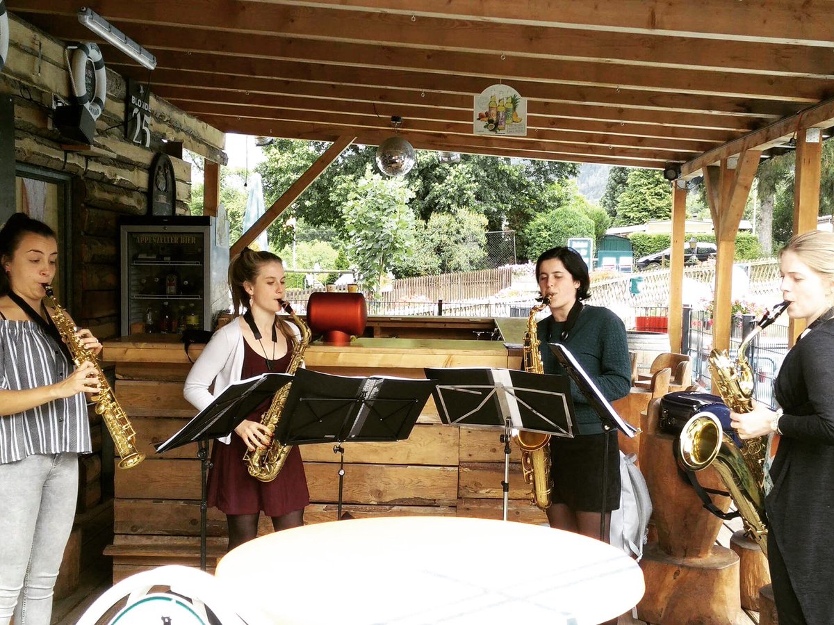 EmmaMcPhilemy's tweet image. A few photos from our last couple of concerts in #Switzerland #saxophone #tour @AbeliaSax 🎷🇨🇭