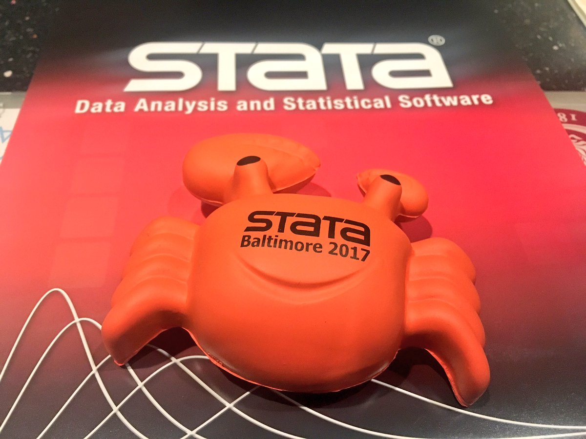 codemestat's tweet image. Excited for my 1st Stata conference! 😊 #Stata2017 #Baltimore #stata