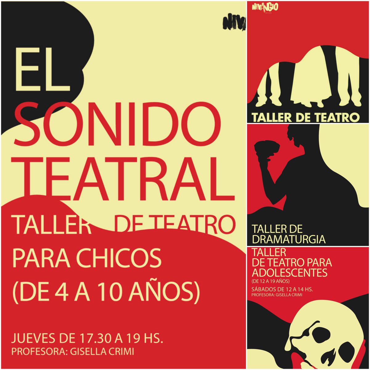 NivangioClub's tweet photo. ¿Ya elegiste el taller al que te vas a anotar para disfrutar la segunda mitad del año? ¡Fichá por acá https://t.co/QCxys2Iabs y escribinos! https://t.co/p1YH0GpngQ