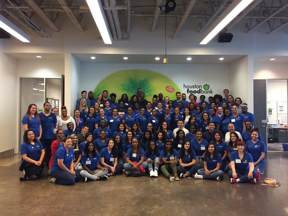 RelayHouston's tweet photo. The class of 2019 closed out a great summer session @HoustonFoodBank ready to learn to be great teachers! @RelayGSE #weteachteachers https://t.co/uPKq3IiSux