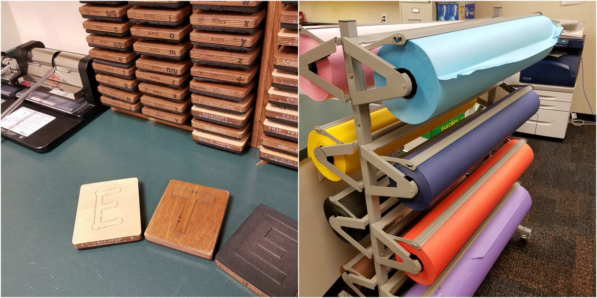 ETEWildcats's tweet photo. Teachers are almost back at ETE so we're getting the workroom ready for the colorful creativity they bring to their rooms. #backtoschool https://t.co/troMHa4Qh1