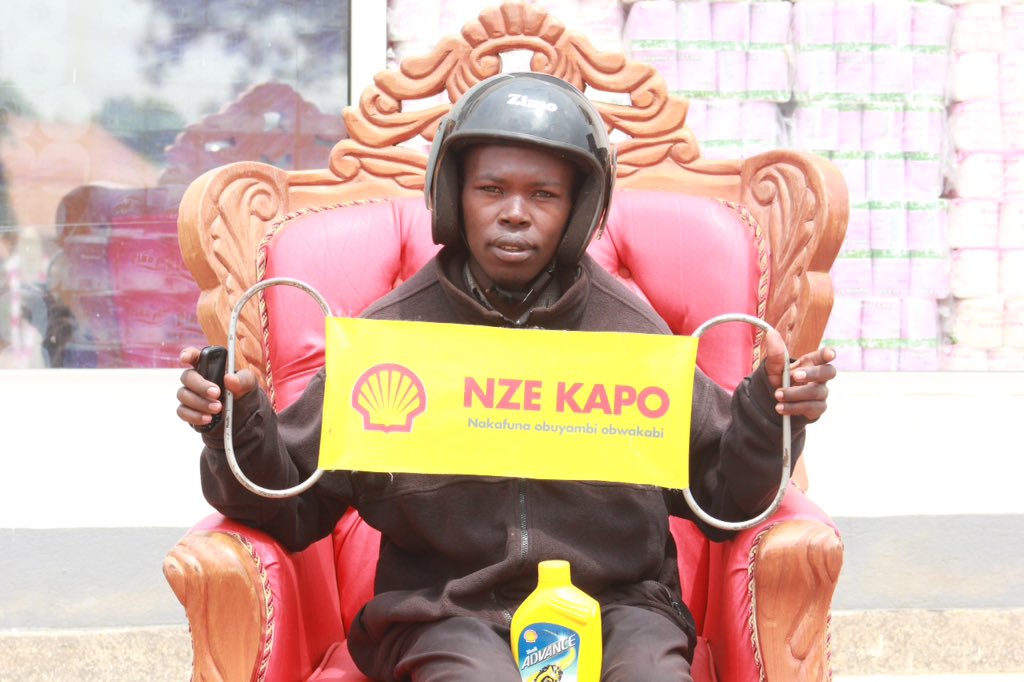 LegendsEventsUg's tweet image. Remind your Boda friend that @vivoenergyug is currently rewarding them in the #Shellbodakapo campaign powered by #Shelladvance