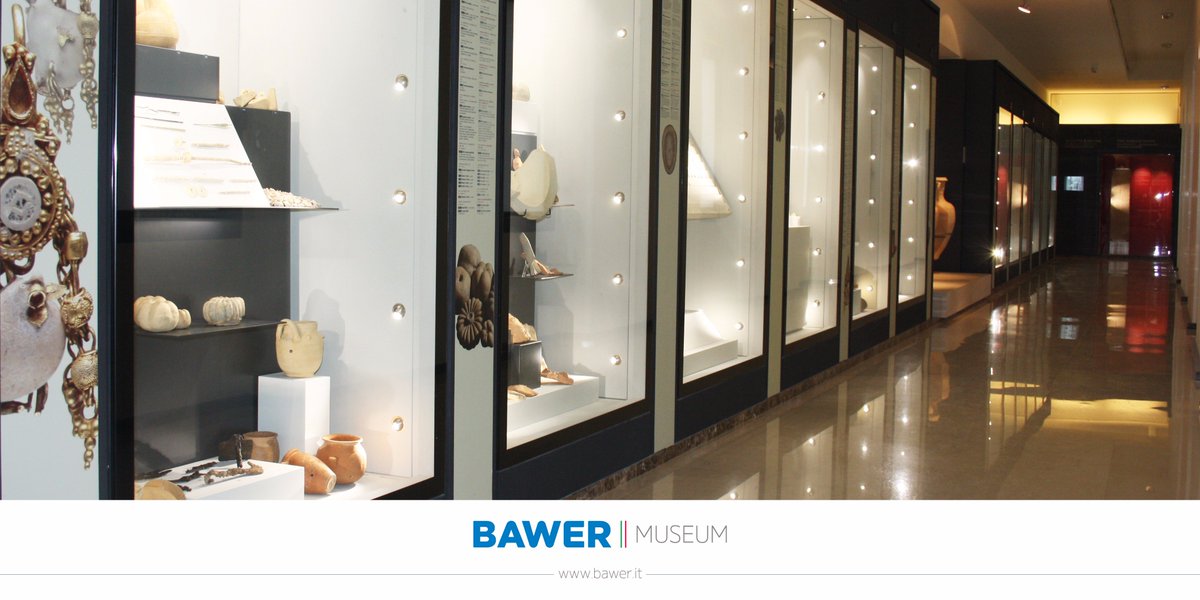 BAWER_SpA's tweet photo. Allestimento #bawer: installazione di ampie vetrine con strutture in #acciaio e in cristallo al #museo MarTA. #lartedicustodire #MadeInItaly https://t.co/xKA16bbVQ3