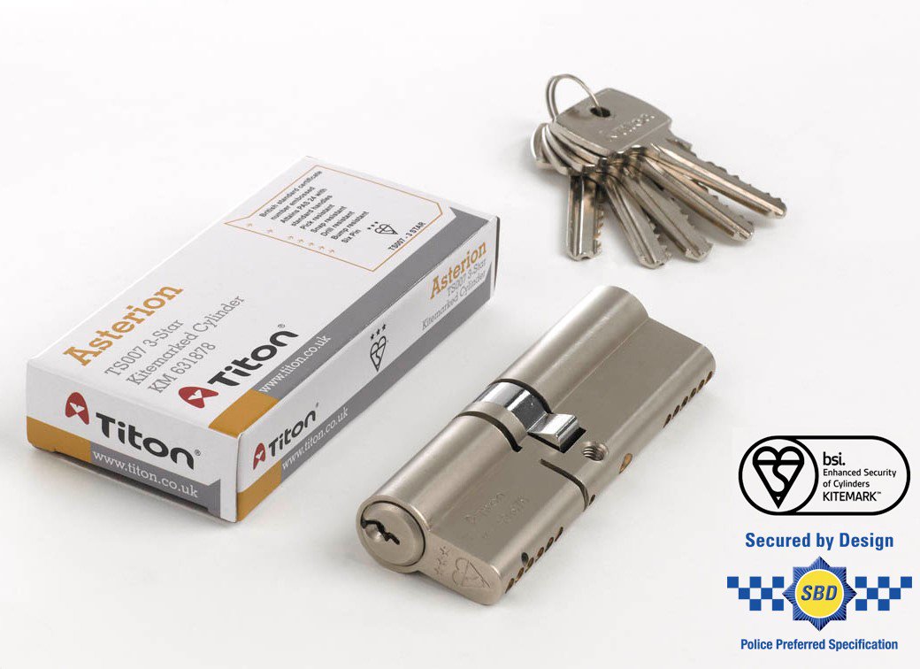 TitonDirect's tweet photo. Our Asterion BSI Kitemarked 3-star high security door #cylinder is the most competitively priced on the market: https://t.co/kcPNj9WN4e https://t.co/X3JnmZGGX2