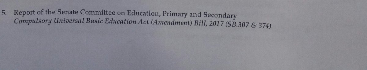 Welcome to a new Legislative day in the Senate. Senate President Bukola Saraki takes the official prayer, leads the chamber into today's proceedings.