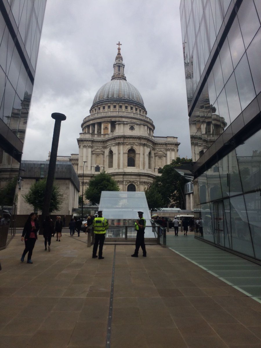 CityPolice's tweet photo. Large scale, highly visible deployments continue around the City. Look out for us. #OpMass #ProjectServator https://t.co/xPcCv91gm5