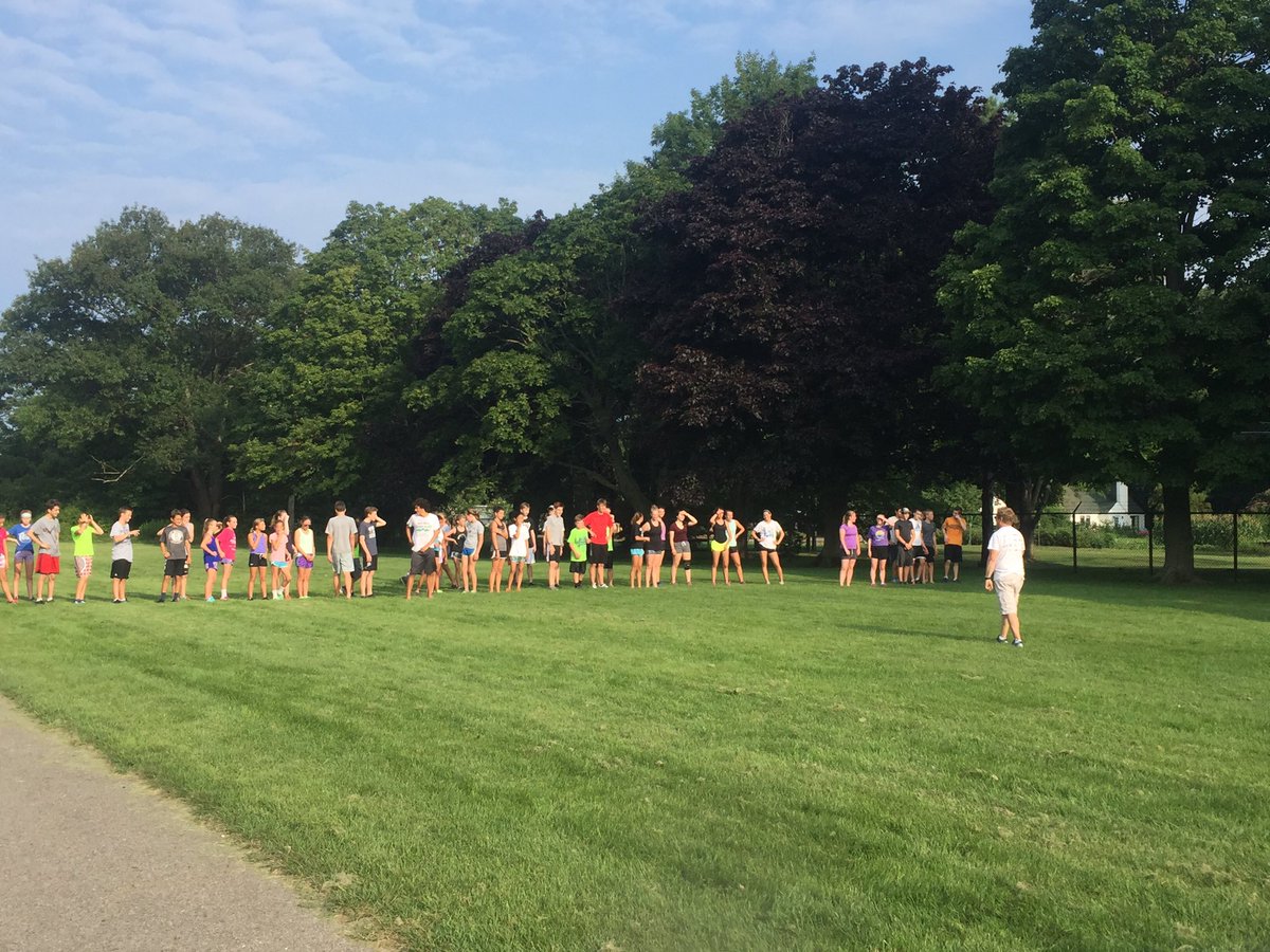 Sra_Laatz's tweet photo. It's game day at WO XC Camp! We have had over 50 athletes participate this year! #gowo #woxc https://t.co/m0GyGosOy5