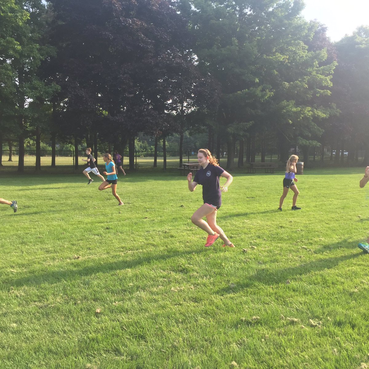 Sra_Laatz's tweet photo. It's game day at WO XC Camp! We have had over 50 athletes participate this year! #gowo #woxc https://t.co/m0GyGosOy5
