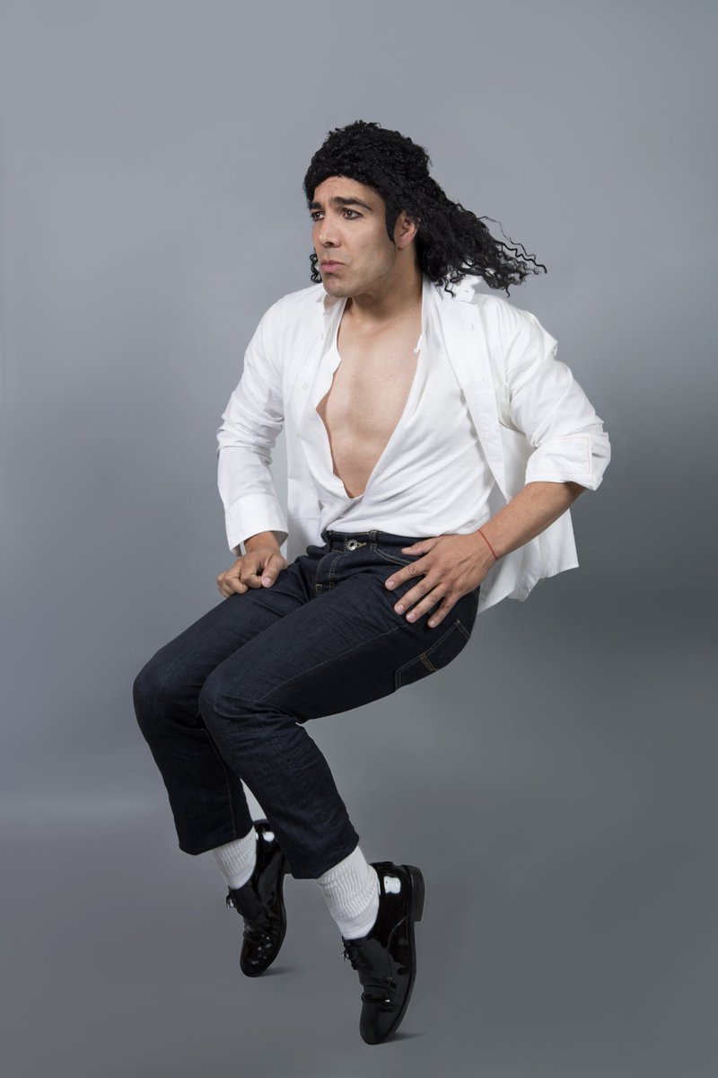 pacodiazfoto's tweet photo. Nuestra versión #yaparateana con @OMARCHAPARRO como el gran #MichaelJackson @yaparate40 https://t.co/2ykfHAItT7