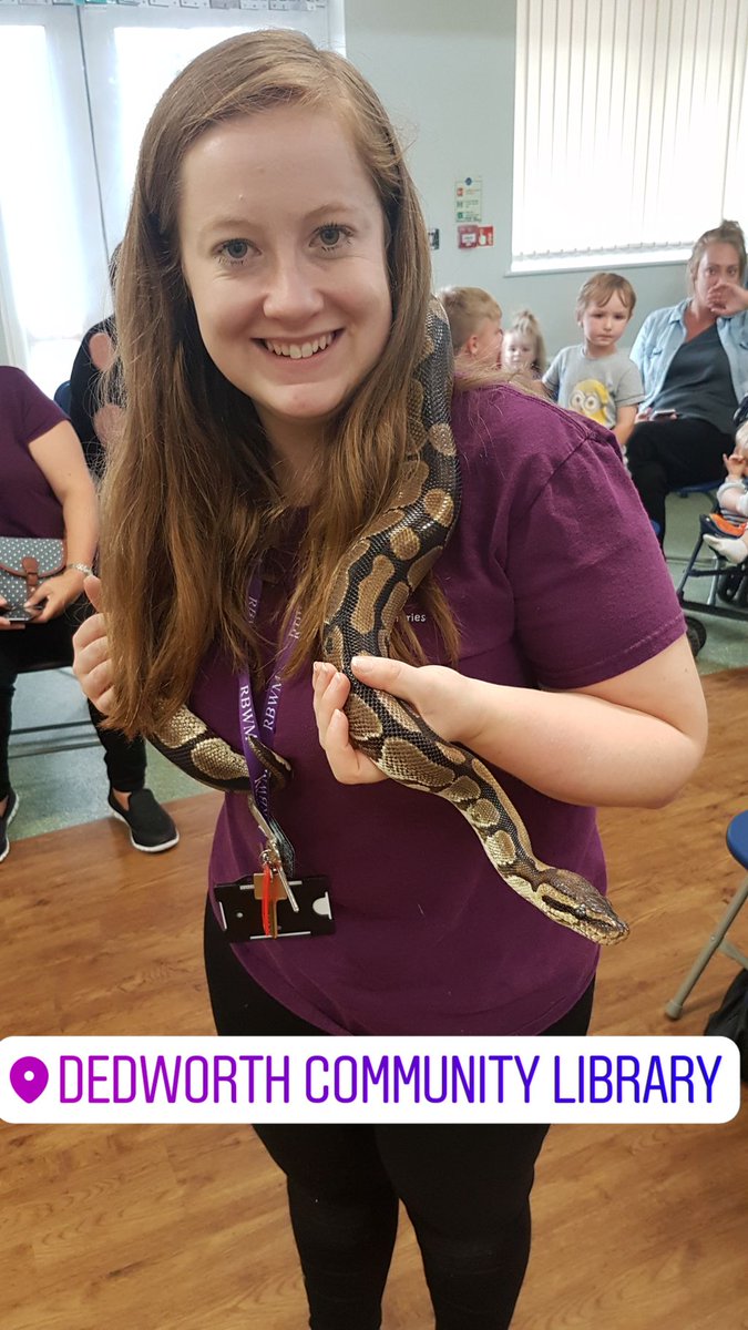 RBWM_Libraries's tweet photo. Snakes are in the library! Sssss #Keepthekidsbusy #BerkshireReptileEncounters #SummerHolidays #snakes #snakesinalibrary https://t.co/Aly2KBYsos