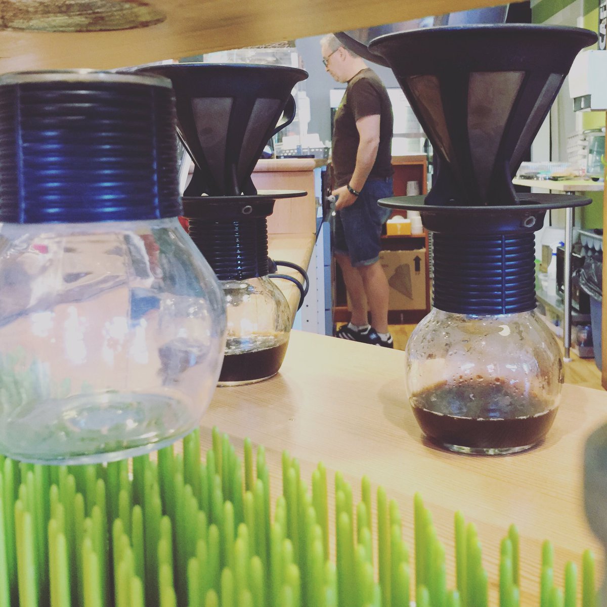 EcoCafeStJacobs's tweet photo. It's a great day for a pour over coffee! We offer a variety of roasts ☕️#EcoCafeSJ #StJacobsVillage #FaireTrade #DirectTrade #RoastedLocally https://t.co/CJXSxxr5wi