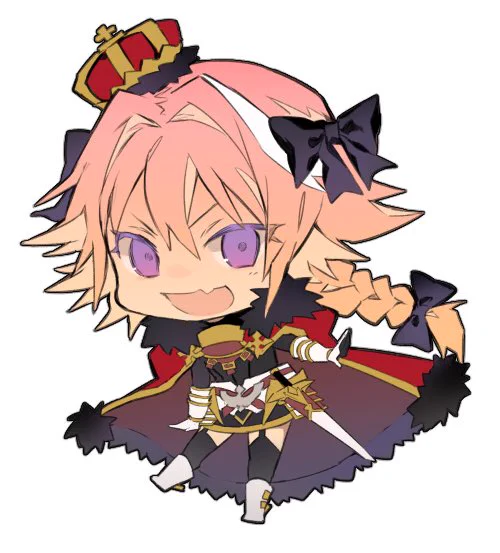 C92で、入稿うまくいけばこちらアクリルスタンドとして頒布します。マーリンとアストルフォの2種予定です 