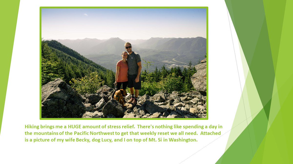 Work__Fit's tweet photo. What do you do for stress relief? Our Team Members #MakeHealthPersonal by maintaining work life balance! #WF25 https://t.co/2bSpdXnGfr