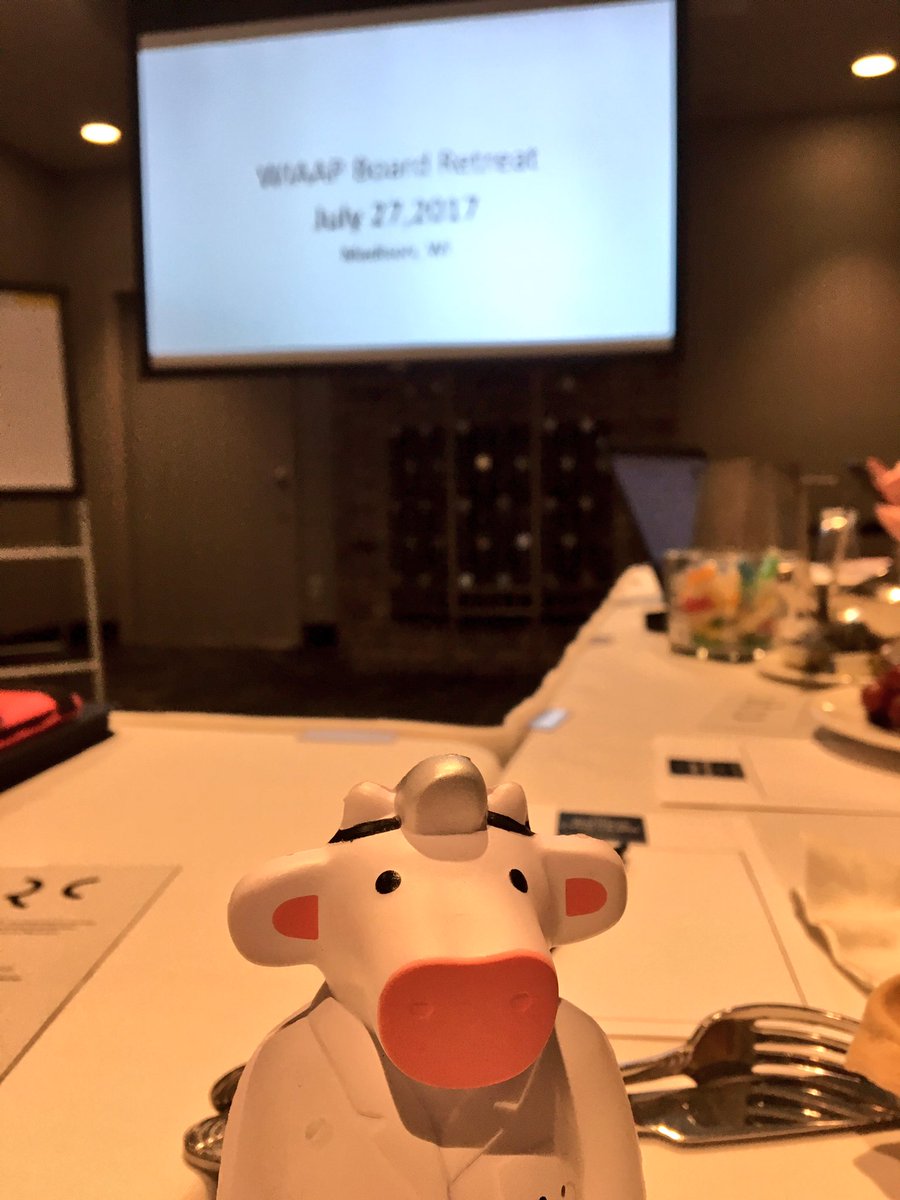 navsaria's tweet photo. #DrMoo is a special guest at today's @WIAAP Board Retreat. #KeepKidsCovered https://t.co/qF3gTvn6w8