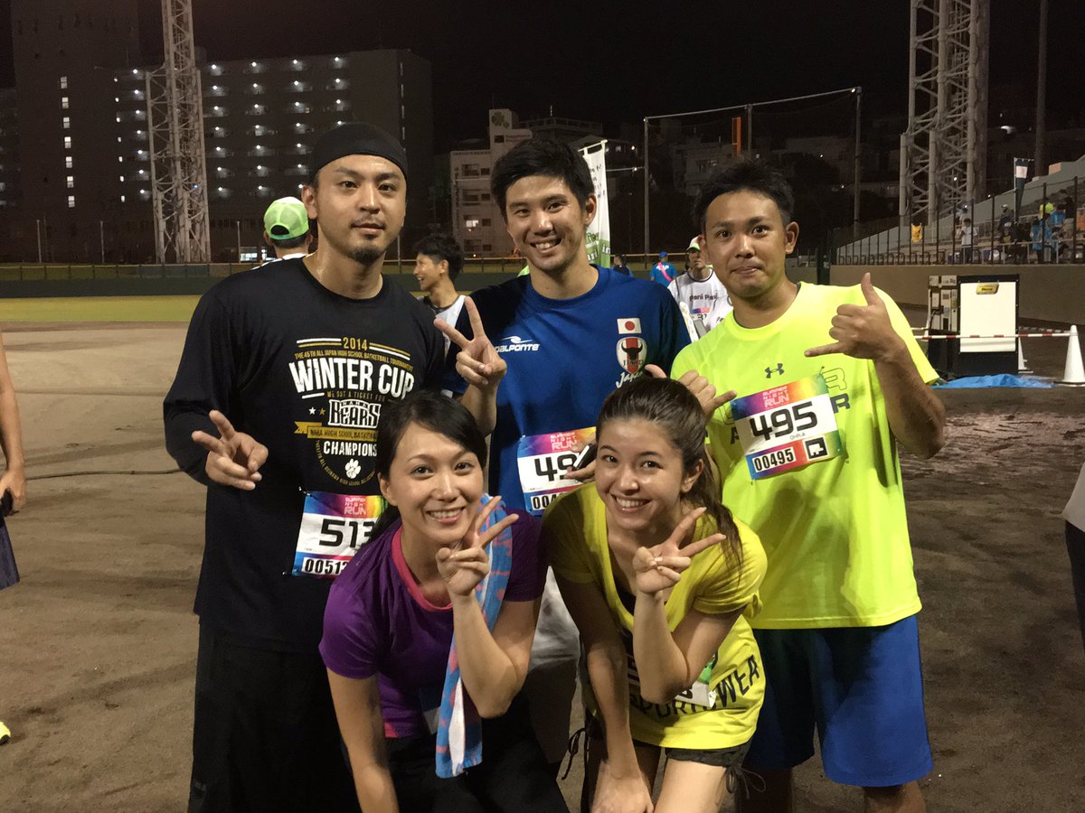 ktm8923's tweet photo. 明日はSUMMER NIGHT RUN!!
今年は走れません。
走りたかったなーT^T
写真は去年��ー!
#SUMMERNIGHTRUN
#サマーナイトラン
#砂川英依
#崎山一葉 https://t.co/tBQ4oiGuO2