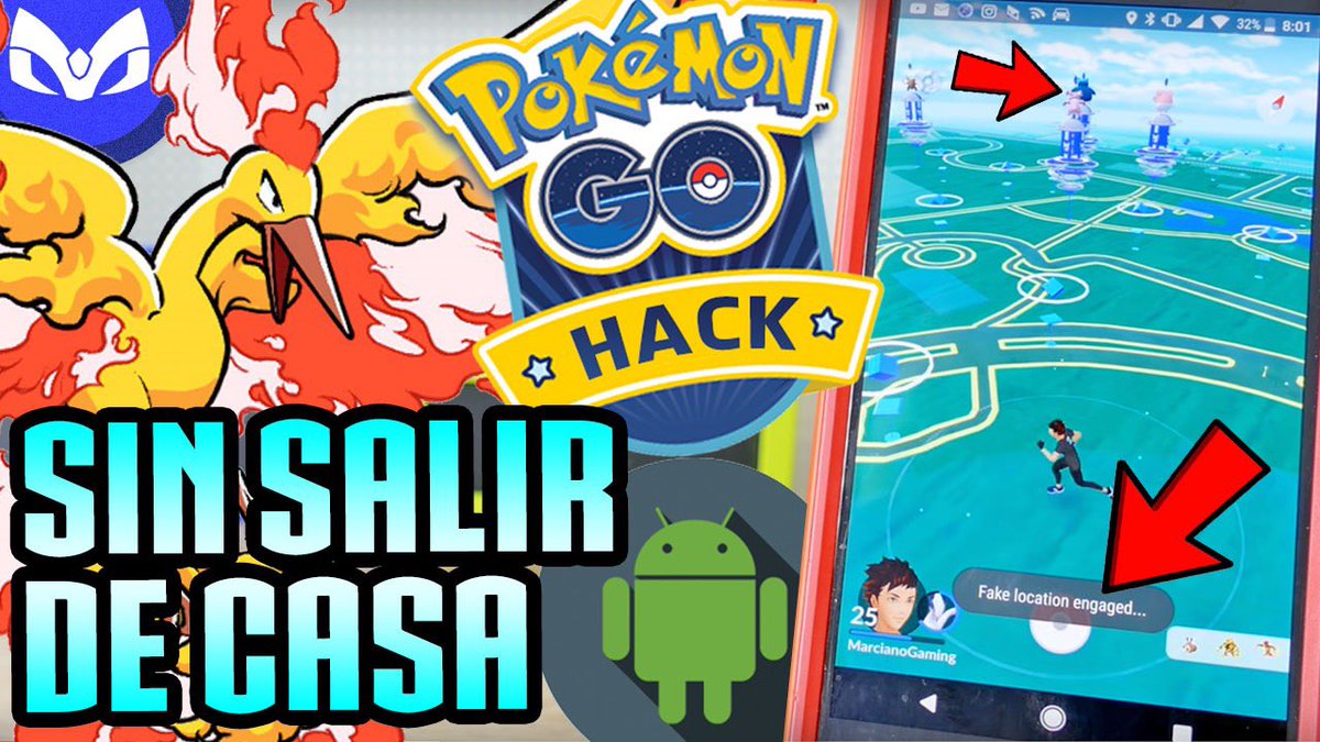MARCIANOPHONE's tweet photo. EL MEJOR HACK (ANDROID) POKÉMON GO!
SIN SALIR DE CASA: https://t.co/1neohPJibr
#PokemonGo #PokeHack #PokemonGoHack https://t.co/66Jq7zk2XS