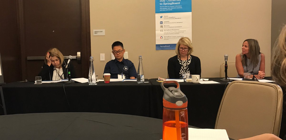 SCrawfordELA's tweet photo. Learning how to keep SB implementation fresh at #SpringBoardAnnualConf @DougSBoard https://t.co/PrsKzBNSTf