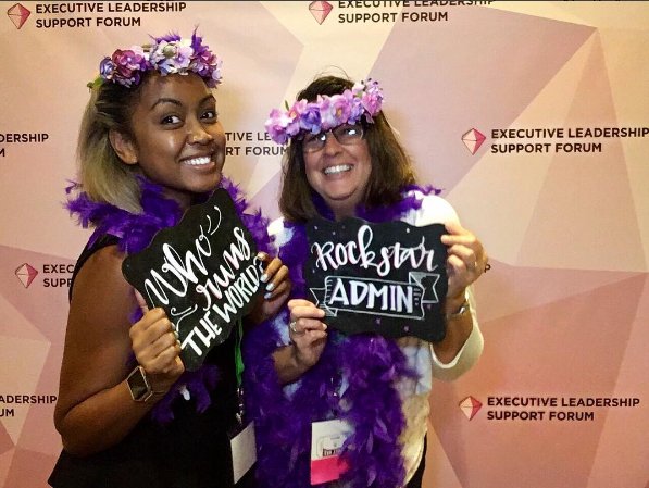 ELSForum's tweet photo. Who runs the world? #Admins! Big thanks to @iaap for an incredible #IAAPSummit2017! https://t.co/52afYWqaoN