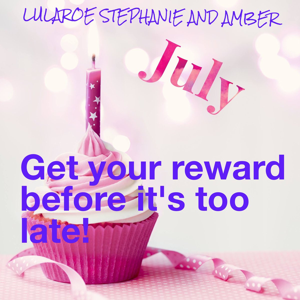 StephamberL's tweet image. July babies,  go to our VIP group, join our birthday club, get rewards! Only 4 days left! #JulyBaby #Birthday #BirthdayPresent #Lularoe