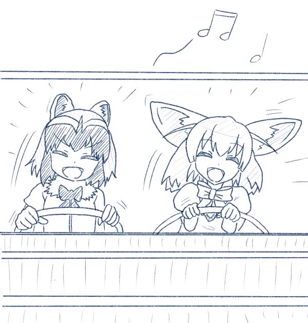 劇場版ED×ばすてき #けものフレンズ 