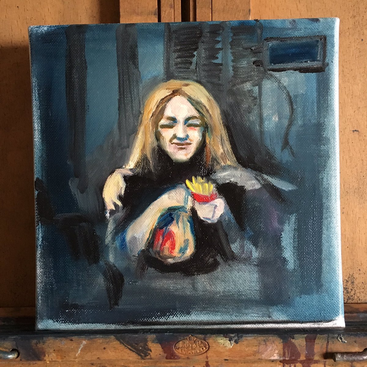 🍟 in progress #art #painting #fries