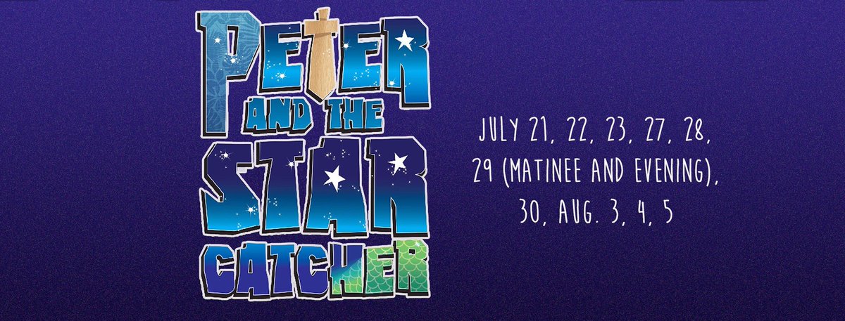 paigeheidrich's tweet photo. Weekend two of #PeterandtheStarcatcher at @rabbitruntheatr starts tonight! 🌟 #patsc #peterpan https://t.co/gOkJCsKxPp