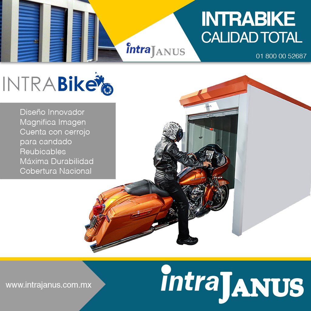 IntrajanusMex's tweet photo. Descubre la primer y única bodega en el mercado hecha para los amantes del #Motociclismo #bikers  #FelizJueves https://t.co/2EyiDkIh0Q https://t.co/TxzPxRwsWO